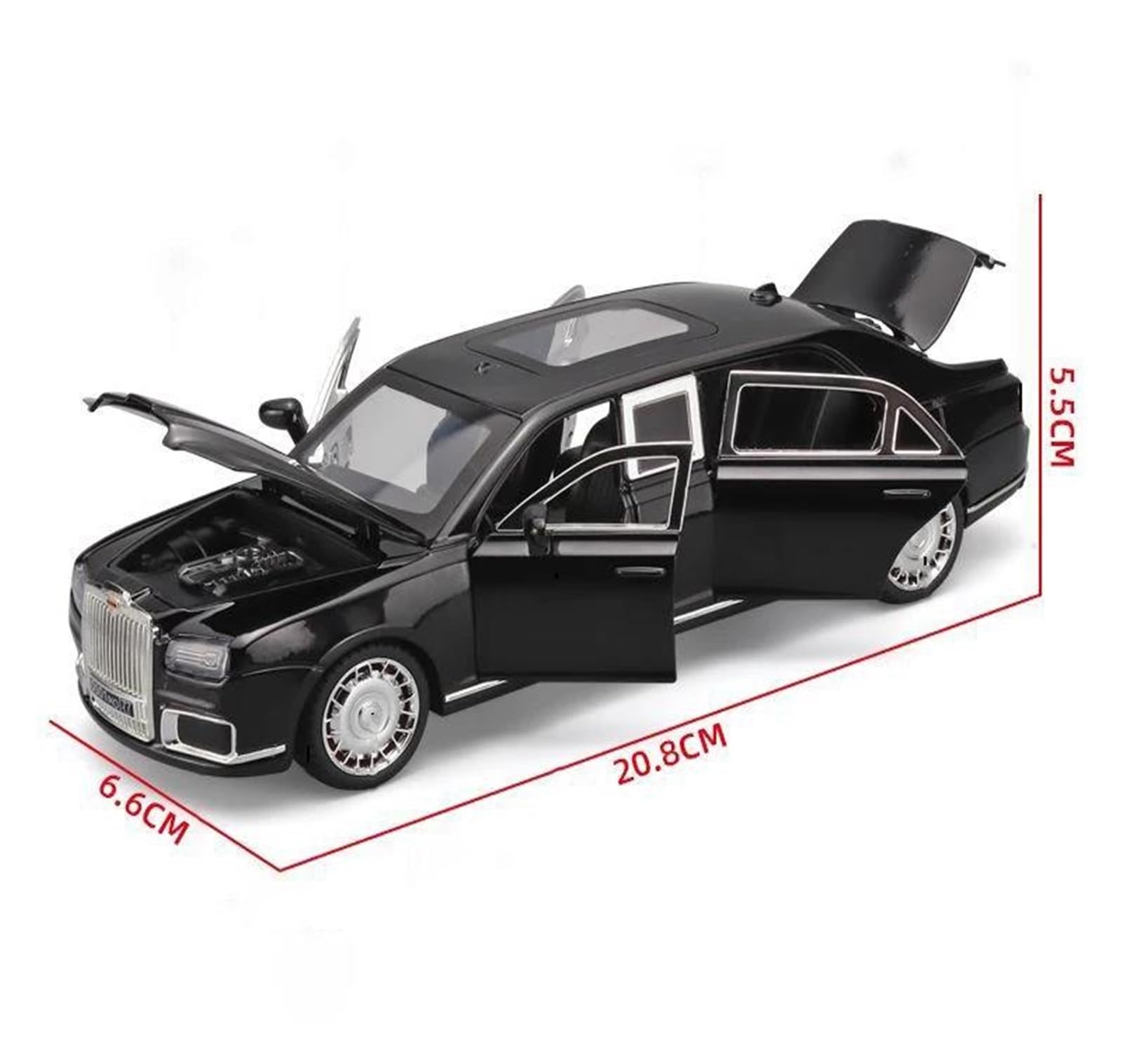 Amazon.co.jp: ダイキャストカー 1:24 Aurus Senat サウンドとライト